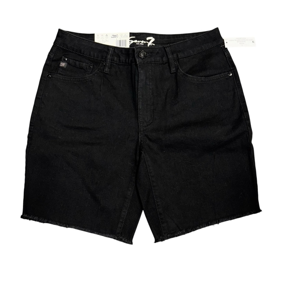 NWT Seven7 Jean Bermuda Shorts, Black, sz 6